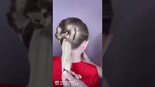 HOW TO DO A BOW TIE BUN