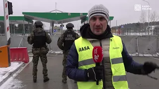 A look at the daily duties of Poland's border guards patrolling the country's eastern frontier