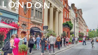 Mayfair London Walking Tour, Walking the Most Beautiful Streets of London, London City Walk [4K HDR]