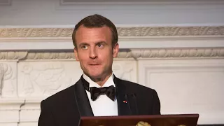 Macron addresses joint meeting of Congress