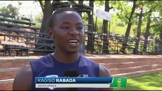 Proteas training session at St.Stithians College