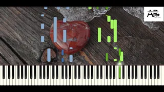 Roxette - Listen To Your Heart | Adelina Piano synthesia tutorial