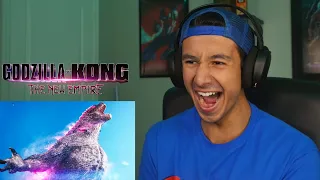 GODZILLA X KONG THE NEW EMPIRE FINAL TRAILER REACTION!