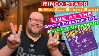 Ringo Starr & His All-Starr Band Live at the Greek Theater 2019 Release Updates