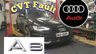Audi A6 CVT Fault. 0AW Transmission