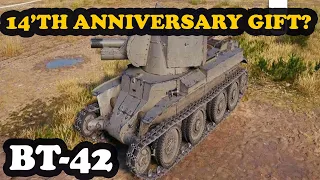 BT-42 - World of Tanks' 14th Anniversary gift?