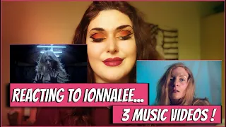 FIRST TIME REACTION TO IONNALEE - Joy, Not Human and Open Sea. MUSIC VIDEOS!