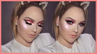 ROSE GOLD Cut Crease Smokey Eyes - THANKSGIVING Makeup Tutorial