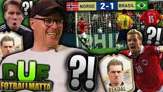 KJETIL REKDAL gjenskaper straffesparket mot BRASIL, og det ble ikonisk... 👀💥 (DUF Fotballmatta) #4