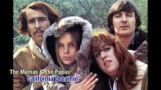 The Mamas & The Papas -California Dreamin’ (original backing track with lyrics)