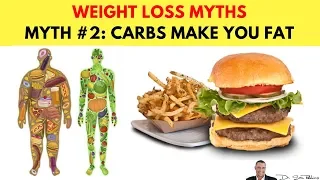 🍽️ Myth #2: Carbs Make You Fat - Top 10 Biggest Myths & Lies About Weight Loss