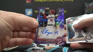 Garrett's 2022 Bowman Draft MLB Baseball Super Jumbo Box Break