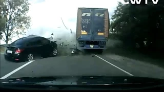 Подборка Аварий И ДТП Август 2014 #2 / New Best Car Crash Compilation August 18+