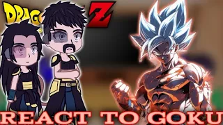 Saiyans react to Goku (FUTURE) (Part -1) | GCRV | dragon Ball