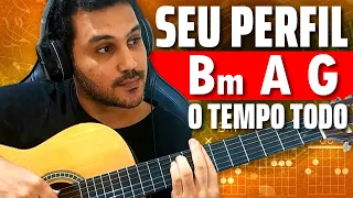 Como tocar Seu Perfil (Música fácil com 1 sequência)