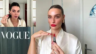 Recreating KENDALL JENNER'S Vogue Beauty Secrets