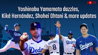 DodgerHeads Live: Yoshinobu Yamamoto shines, Kiké Hernández rumors & Dodgers Spring Training updates