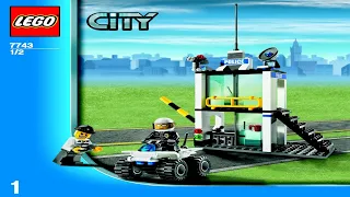 LEGO instructions - City - Police - 7743 - Police Command Center (Book 1)