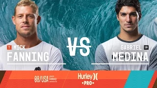 Mick Fanning vs. Gabriel Medina - Hurley Pro at Trestles 2015 Semifinals