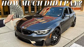 Walk Around Of My BMW F80 M3 + Mod Plans!