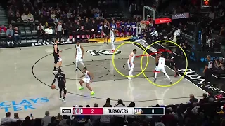 NETS DEFENSIVE MISTAKES vs. CLIPPERS | February 6, 2023