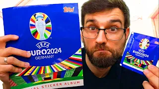 EURO 2024 Album and Stickers Collection is FIRE! ⚽ 🔥🔥🔥