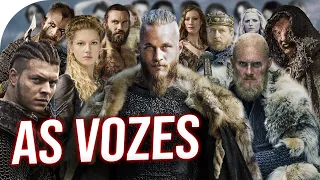 Os DUBLADORES de VIKINGS ft. Dublador oficial do Ragnar