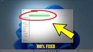 Fix Slow Loading Folders With Green Progress Bar in Windows 11 /10 | How To fix Slow File Explorer ✅