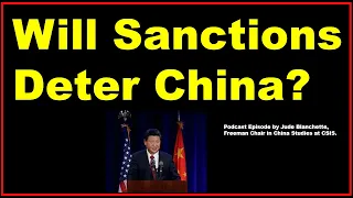 Will Sanctions Deter China?