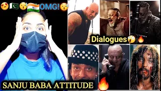 Pakistani reaction on Sanju Baba Full Attitude Dialogues vedios😈🔥|Sanjay Dutt Angry Moments😰