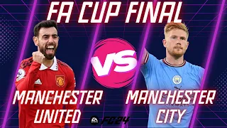 Manchester Derby in the FA Cup Final | EA Sports FC 24