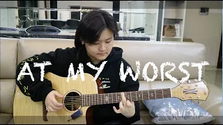 At My Worst - Pink Sweat$ (fingerstyle guitar cover) (free tabs)