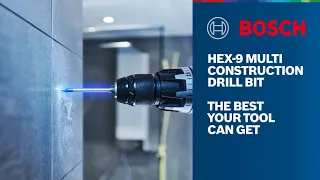 Bosch Hex-9 Multi Construction Drill Bit