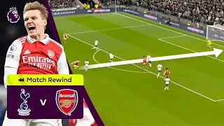 Spurs vs Arsenal | OG & Ødegaard Long Range Goal! | Premier League Highlights