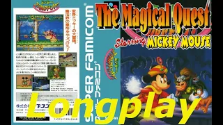 The Magical Quest Starring Mickey Mouse - Full Game Walkthrough / Longplay (Super Nintendo) Full HD