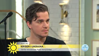 Krisen i Ukraina: ”Ryssland bryr sig inte om omvärldens reaktioner” - Nyhetsmorgon (TV4)