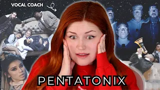 PENTATONIX Bohemian Rhapsody | Vocal Coach Reacts!