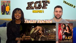 KGF CHAPTER 1 - Trailer 2 | Hindi | Yash | Srinidhi | 21st Dec 2018 - Trailer Reaction!