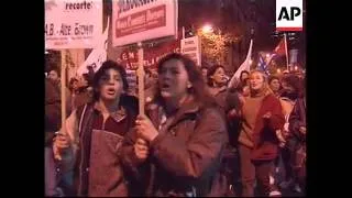 ARGENTINA: PROTESTS AGAINST BUDGETARY REFORMS