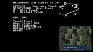 Vixen 357 (Mega Drive) Soundtrack