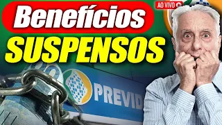 INSS CONFIRMA a SUSPENSÃO de BENEFÍCIOS como: BPC, AUXÍLIO-DOENÇA e APOSENTADORIAS - VEJA AGORA!