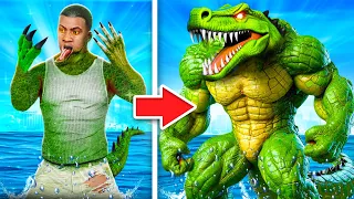 Human to CROC In GTA 5!