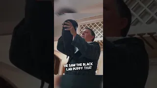 They got their dad a puppy after his dog passed away ❤️