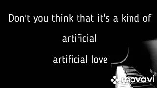 Artificial Love - Sergi Gvarjaladze lyrics/ტექსტი