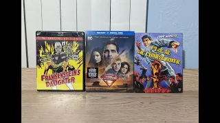 Superman & Lois / Frankenstein's Daughter / The Chinese Boxer  Blu-Ray Unboxing