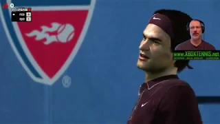 Top Spin 4 - Roger Federer Vs. Novak Djokovic - [#01]