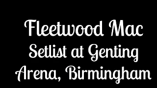 Fleetwood Mac @ Birmingham 2015