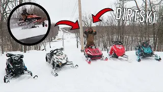 Introducing "Dirtski" The Sender  |  Jumps, Ditches, Hills, & More Jumps