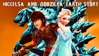 HiccElsa And Godzilla Earth Extra Part Godzilla leaves Hiccup,Elsa Toothless And Astrid