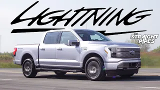 RIP CYBERTRUCK RIVIAN? 2022 Ford F150 Lightning Electric Truck Review Test Drive